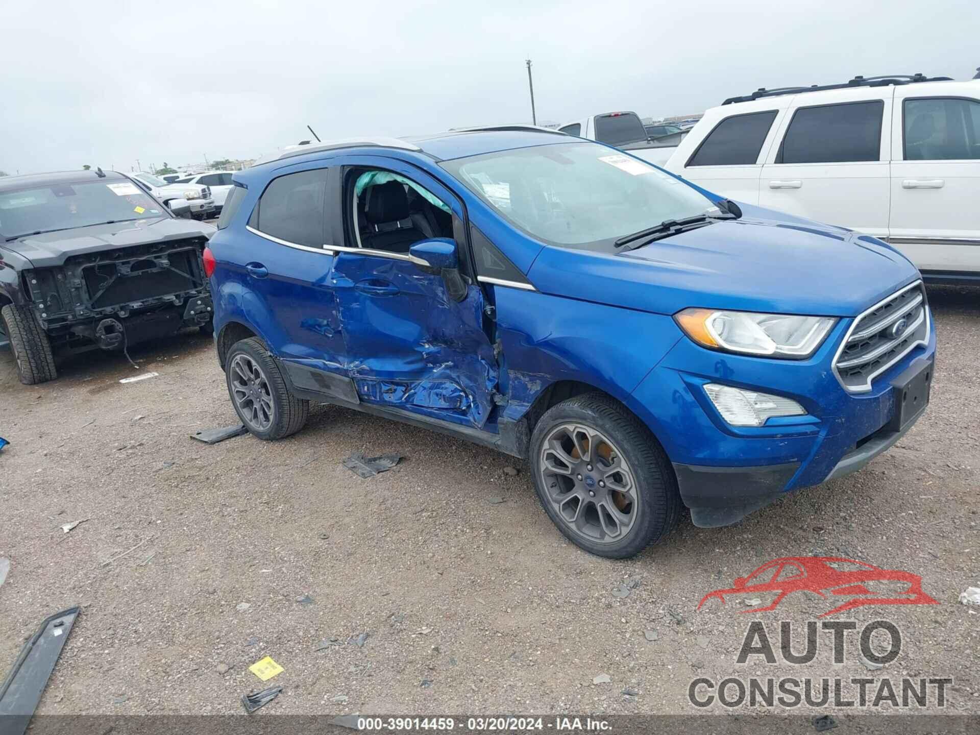 FORD ECOSPORT 2021 - MAJ6S3KL1MC401435