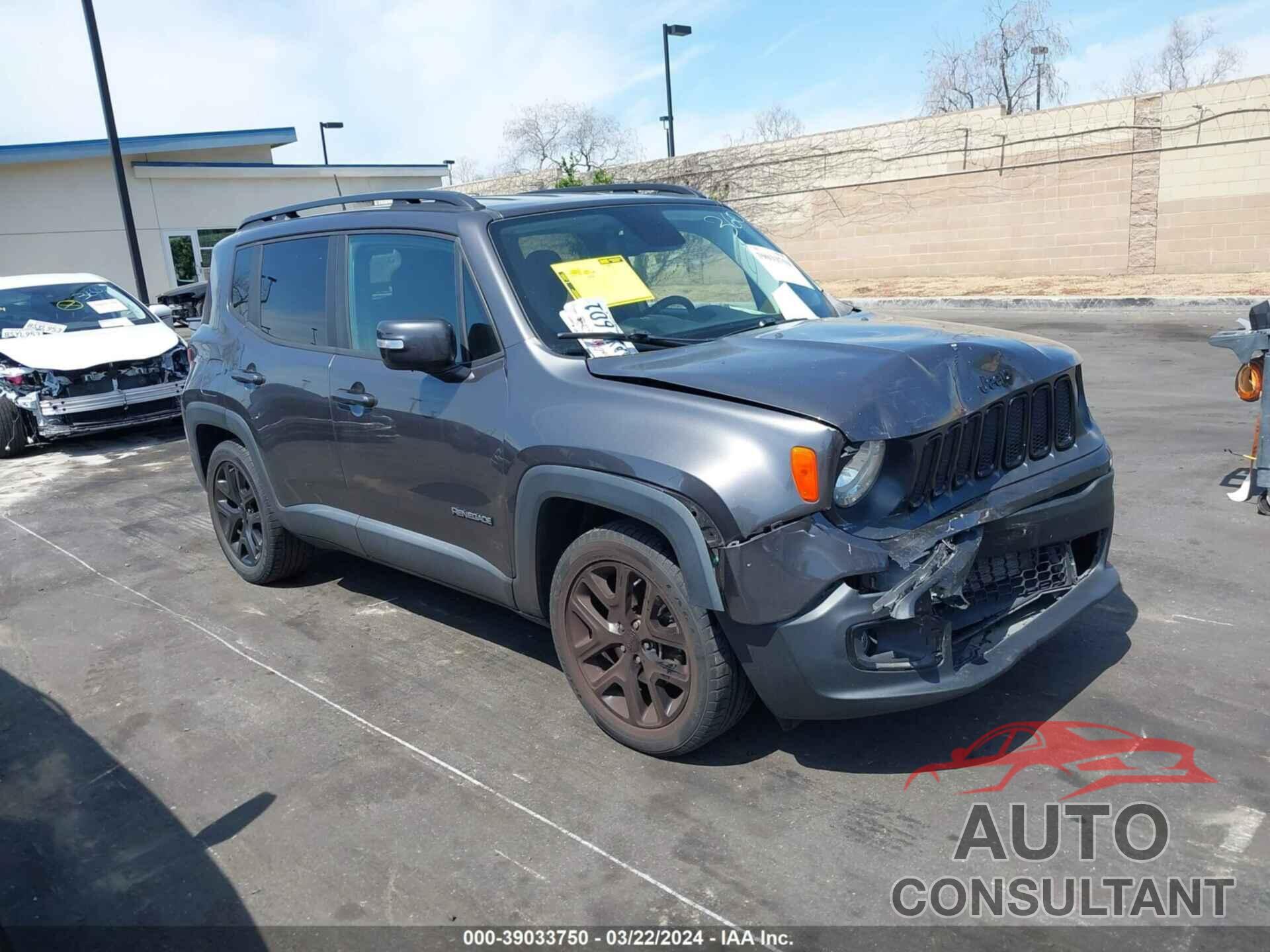 JEEP RENEGADE 2018 - ZACCJABB4JPJ12176