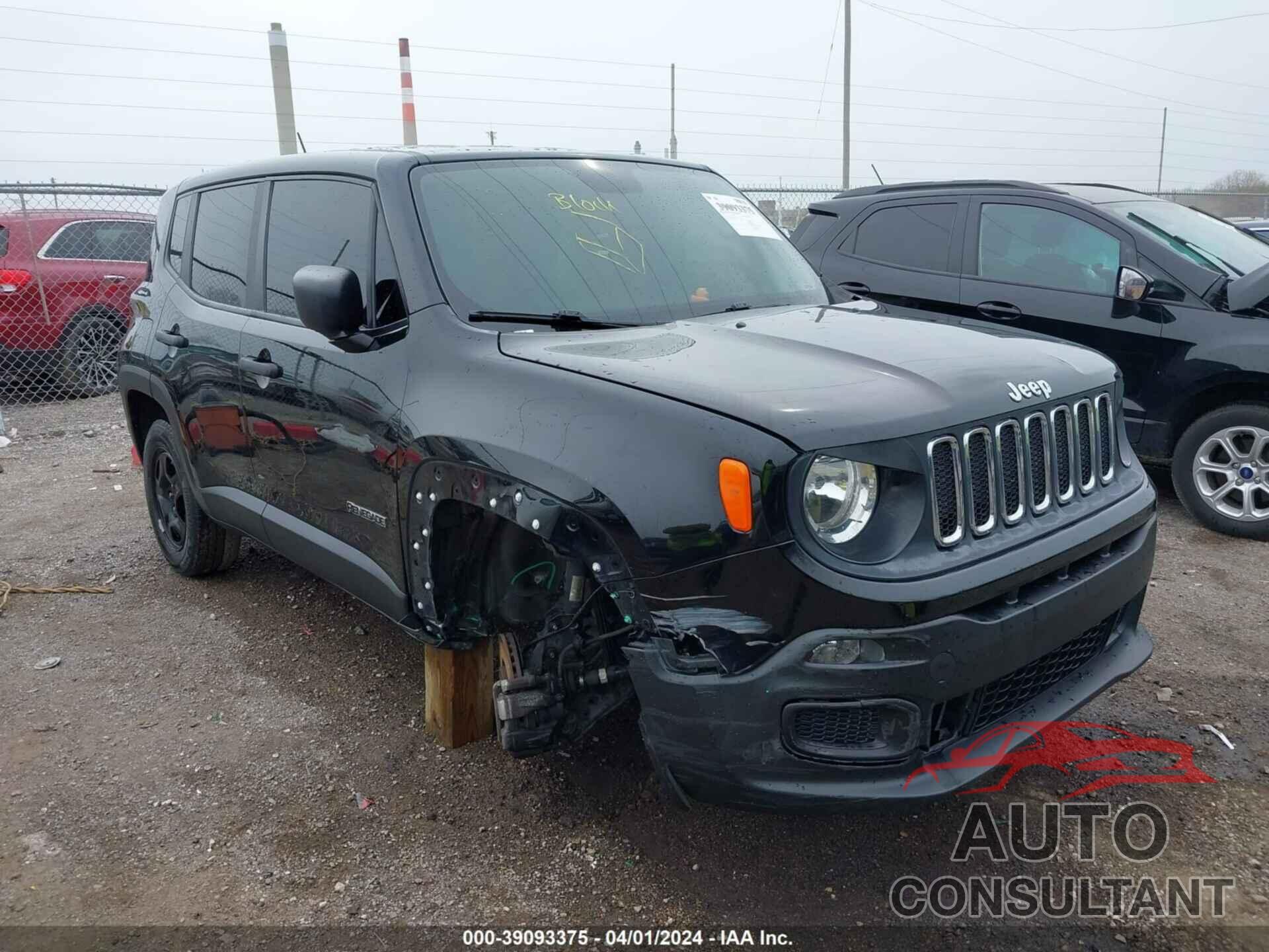 JEEP RENEGADE 2017 - ZACCJBAB2HPG43462