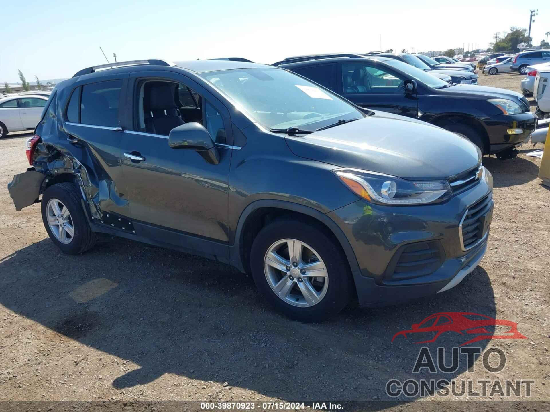 CHEVROLET TRAX 2019 - 3GNCJLSB7KL353441