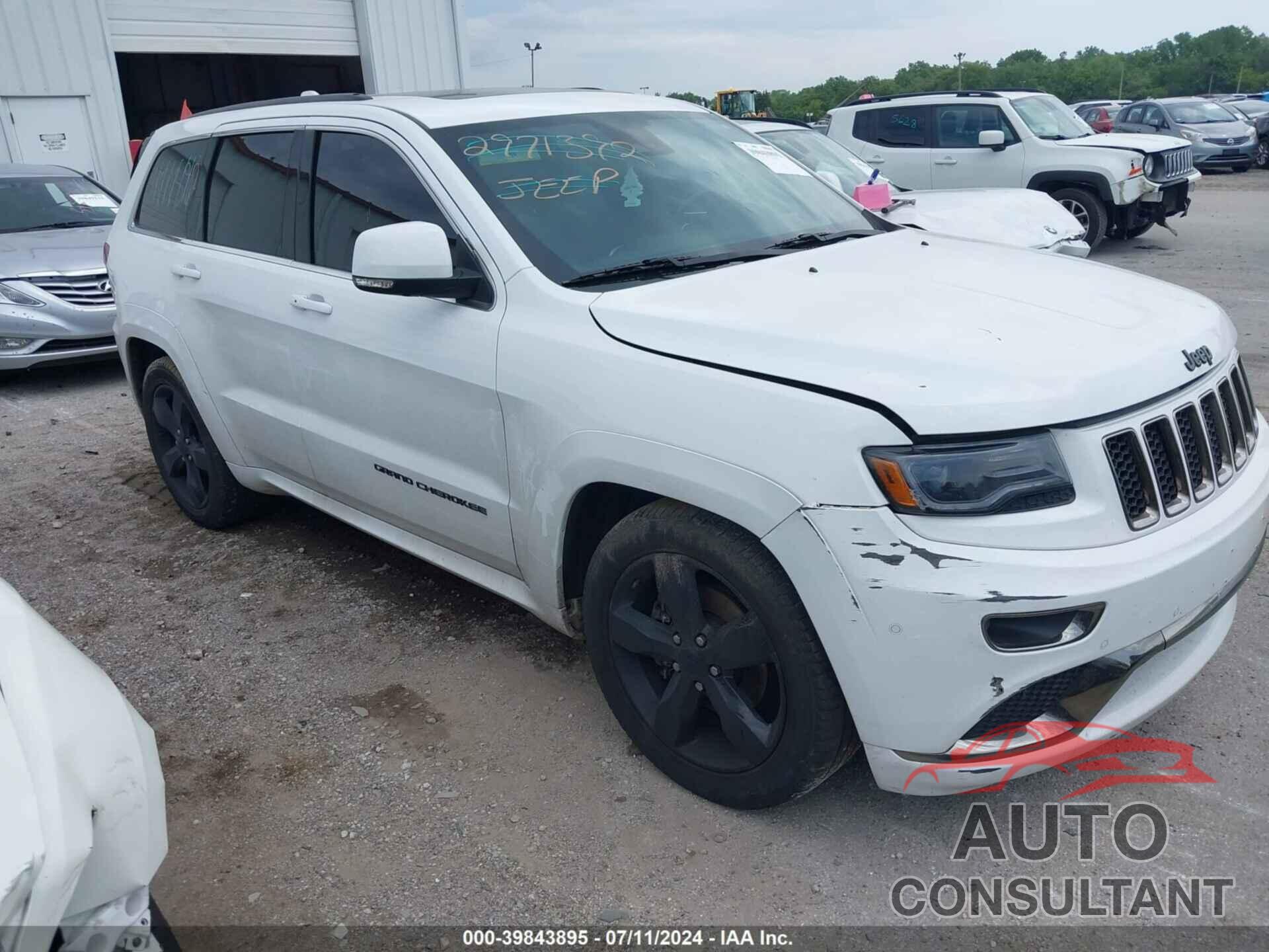 JEEP GRAND CHEROKEE 2016 - 1C4RJFCG6GC469649