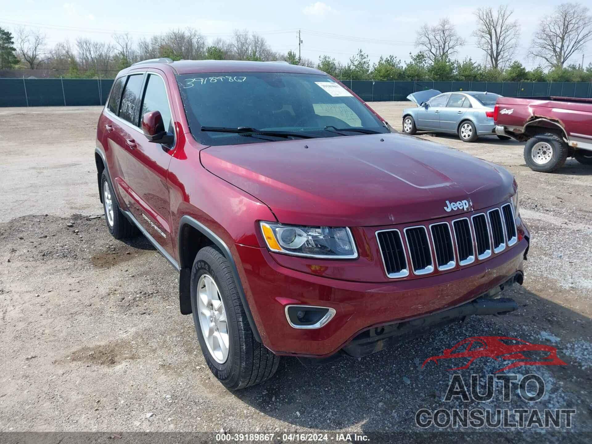 JEEP GRAND CHEROKEE 2016 - 1C4RJFAG2GC499279