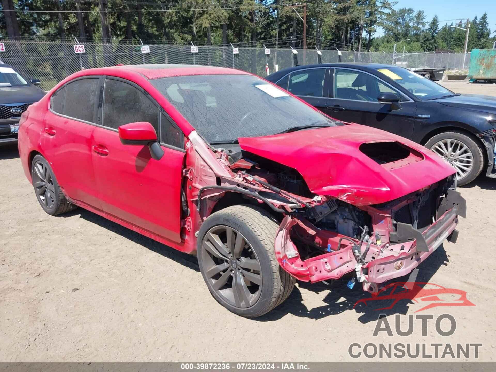 SUBARU WRX 2017 - JF1VA1J66H9836565