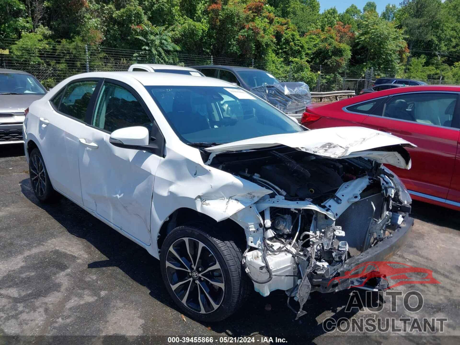 TOYOTA COROLLA 2019 - 5YFBURHE0KP869434