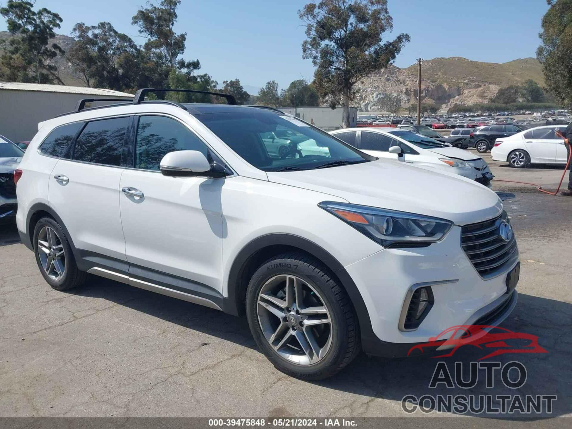 HYUNDAI SANTA FE 2018 - KM8SR4HF8JU268086