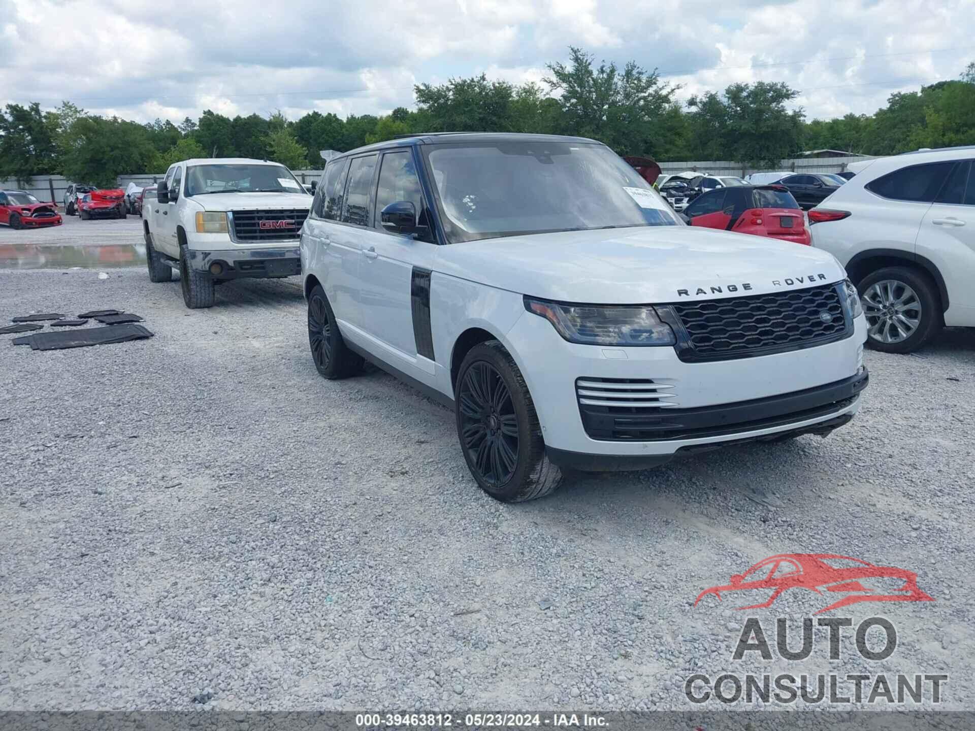 LAND ROVER RANGE ROVER 2020 - SALGS2RU8LA412927