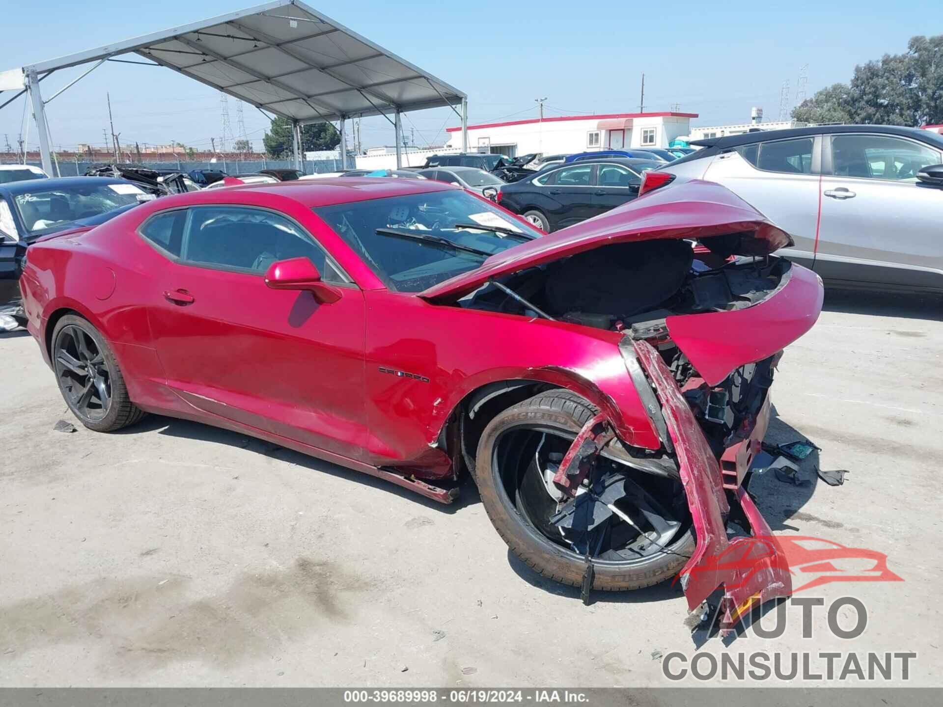 CHEVROLET CAMARO 2019 - 1G1FB1RS0K0158154