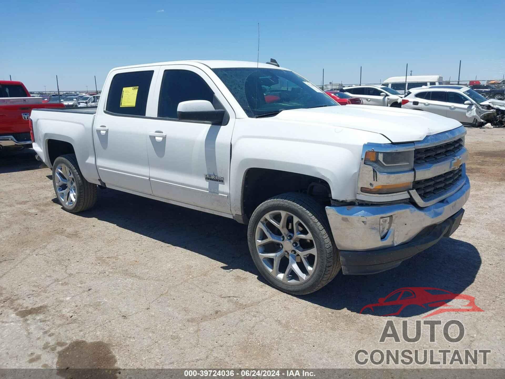 CHEVROLET SILVERADO 1500 2018 - 3GCPCREC8JG600808