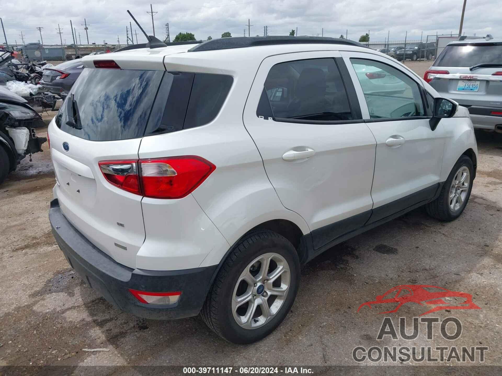 FORD ECOSPORT 2019 - MAJ3S2GE9KC267326