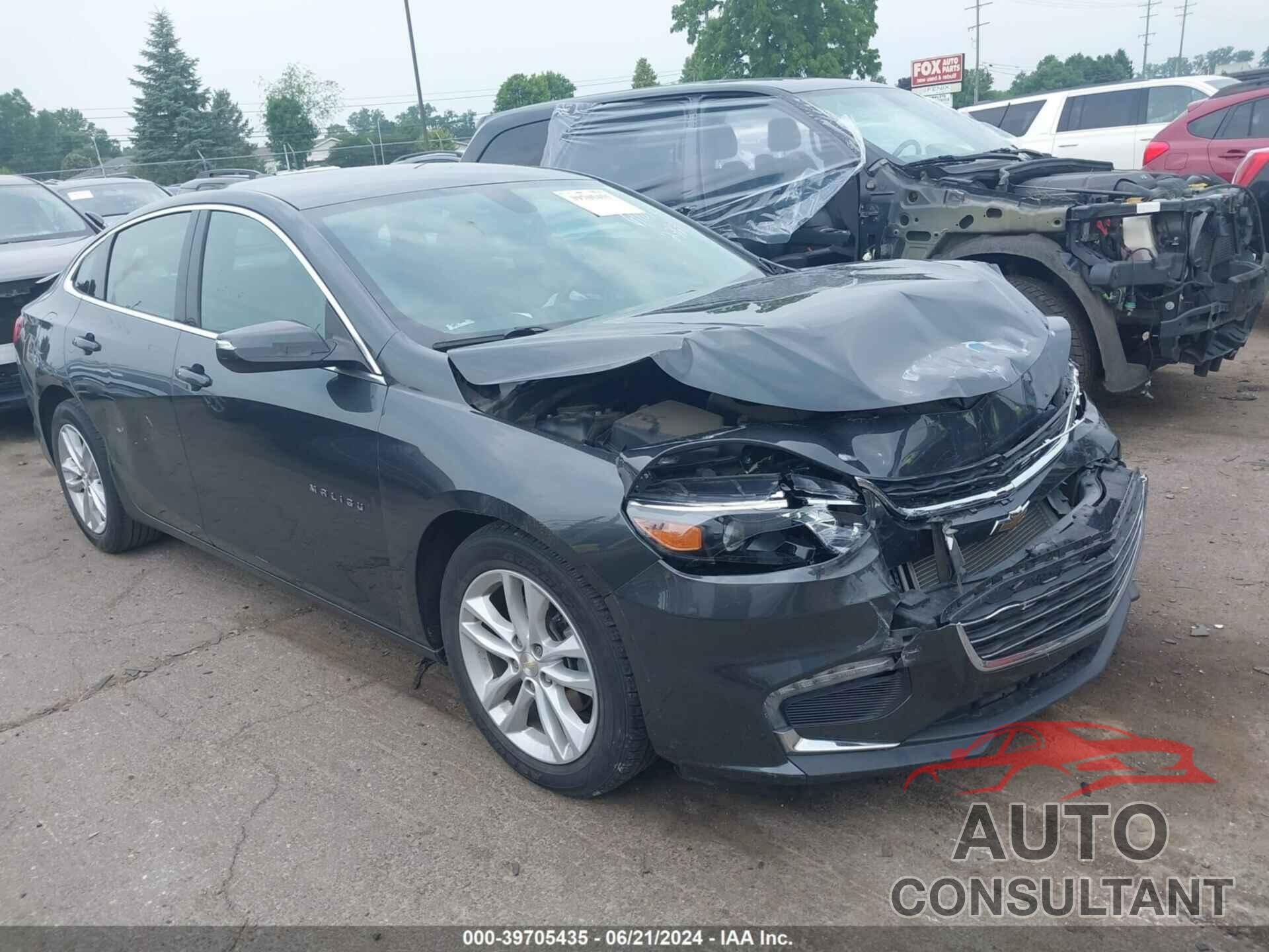 CHEVROLET MALIBU 2017 - 1G1ZE5ST4HF252364