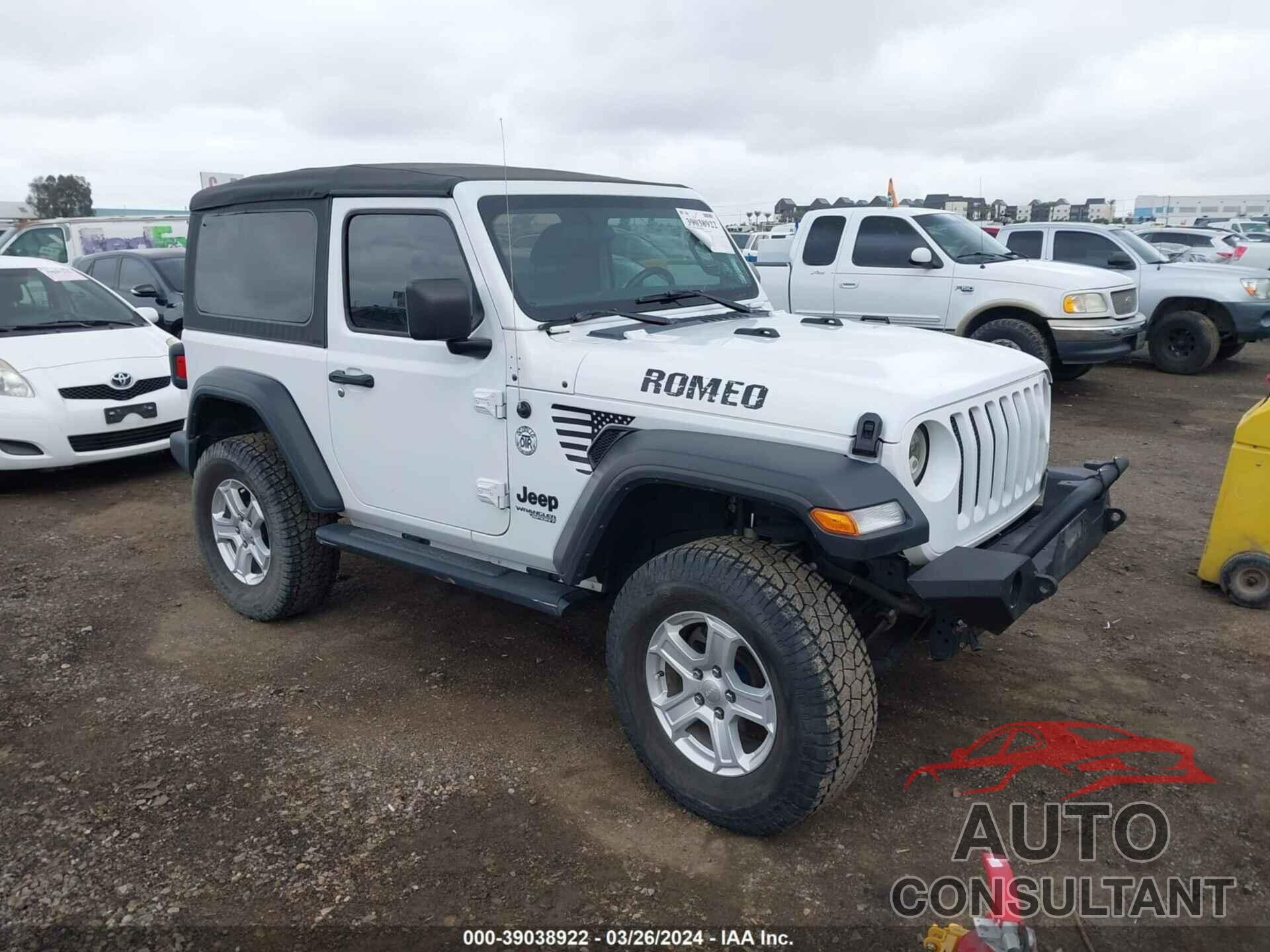 JEEP WRANGLER 2021 - 1C4GJXAGXMW863777