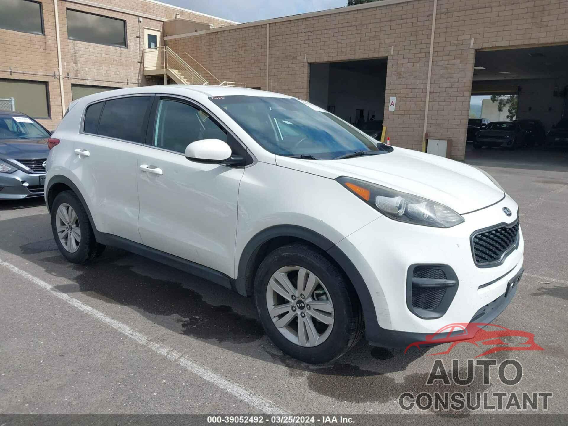 KIA SPORTAGE 2018 - KNDPM3AC4J7332996