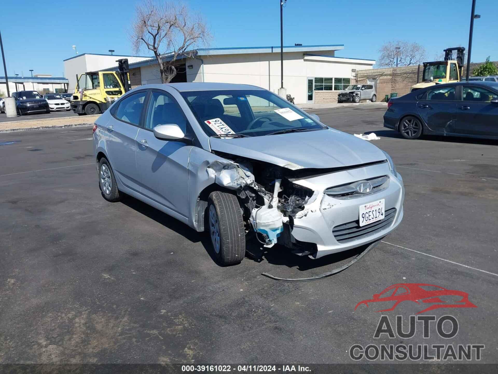 HYUNDAI ACCENT 2016 - KMHCT4AE2GU124095