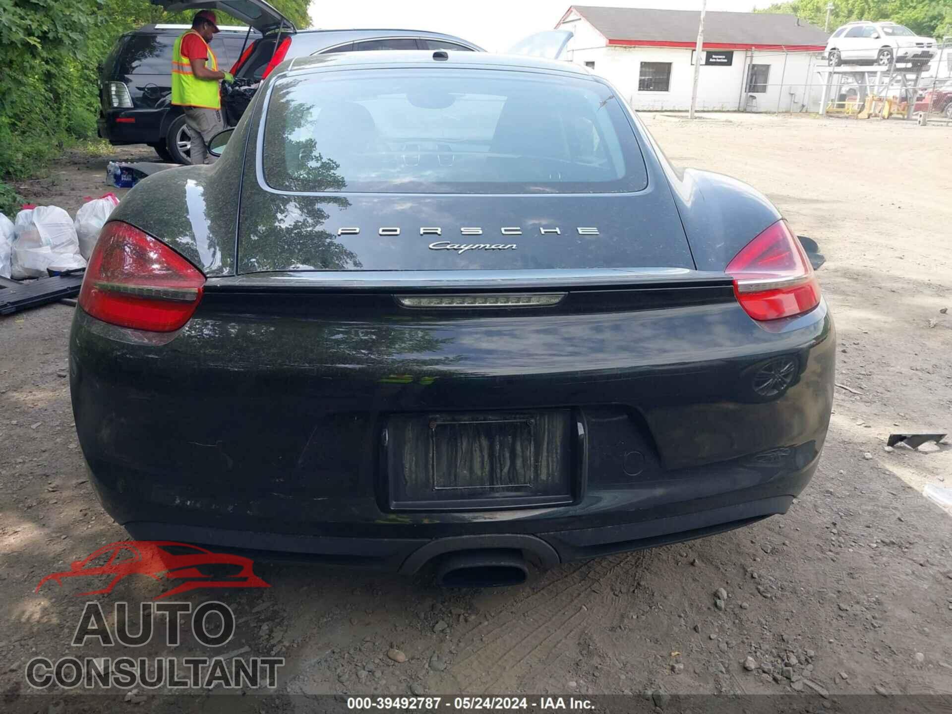 PORSCHE CAYMAN 2016 - WP0AA2A84GK171432