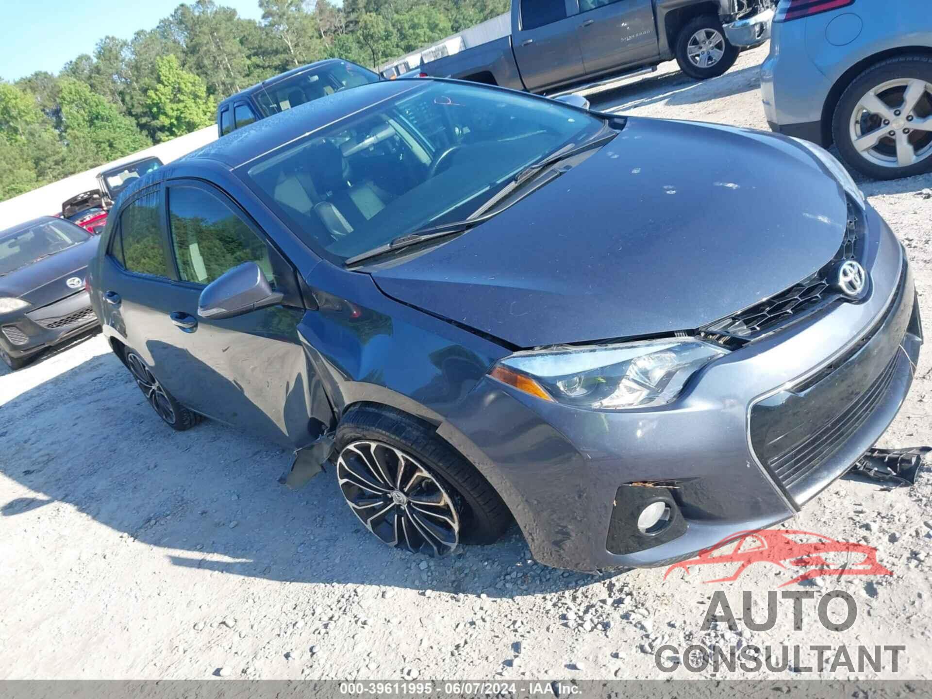 TOYOTA COROLLA 2016 - 2T1BURHEXGC583386