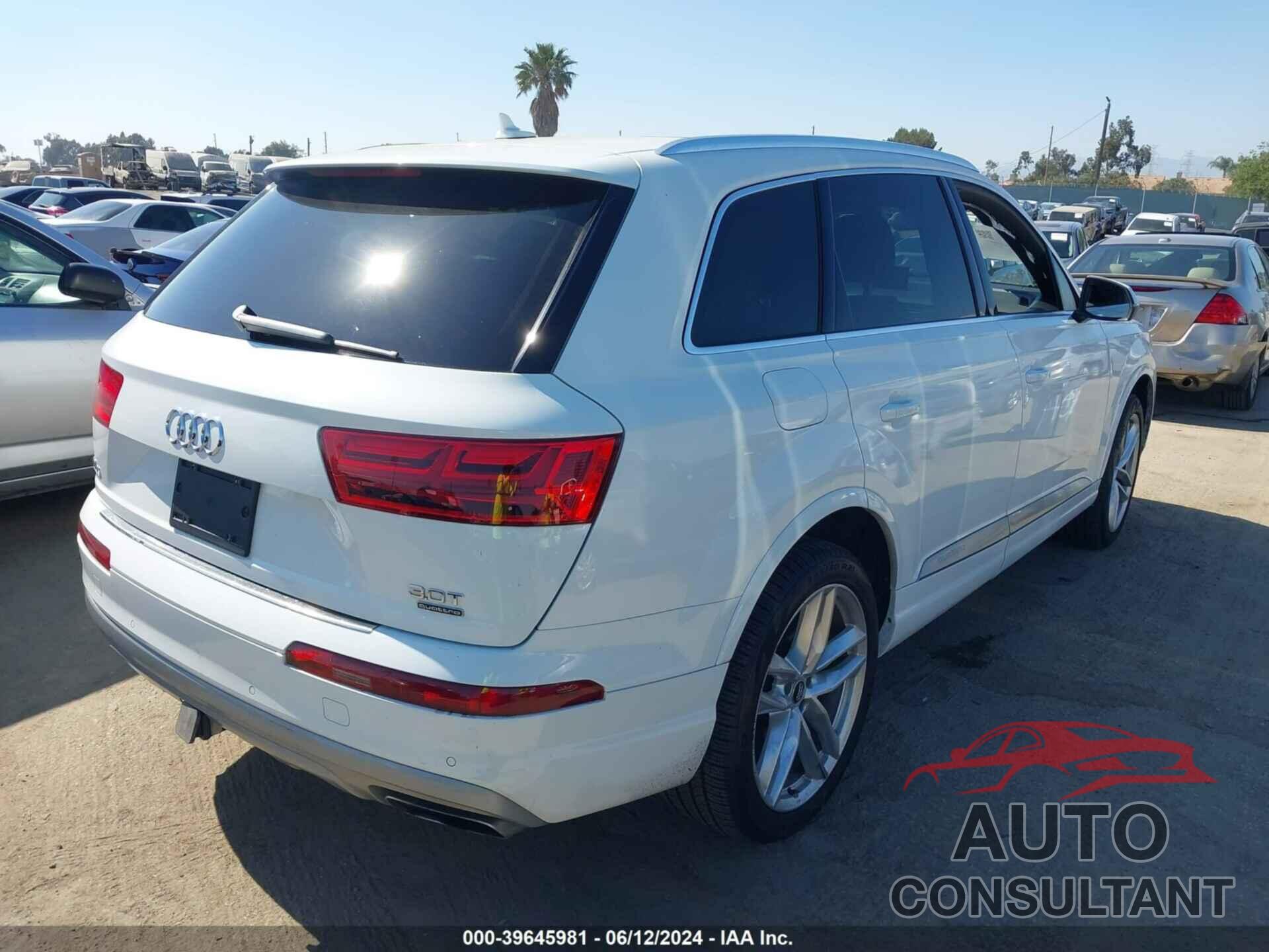 AUDI Q7 2017 - WA1VAAF77HD004672