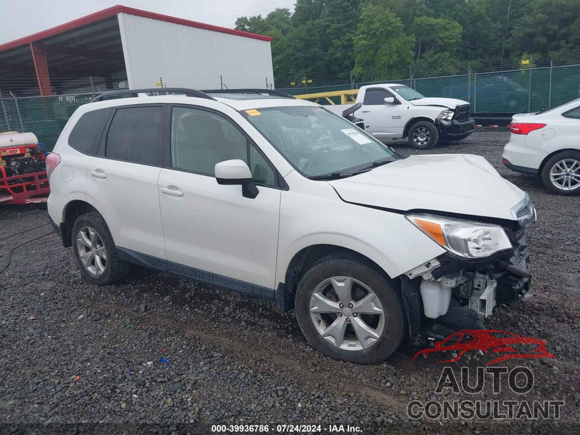 SUBARU FORESTER 2016 - JF2SJADC1GH433324