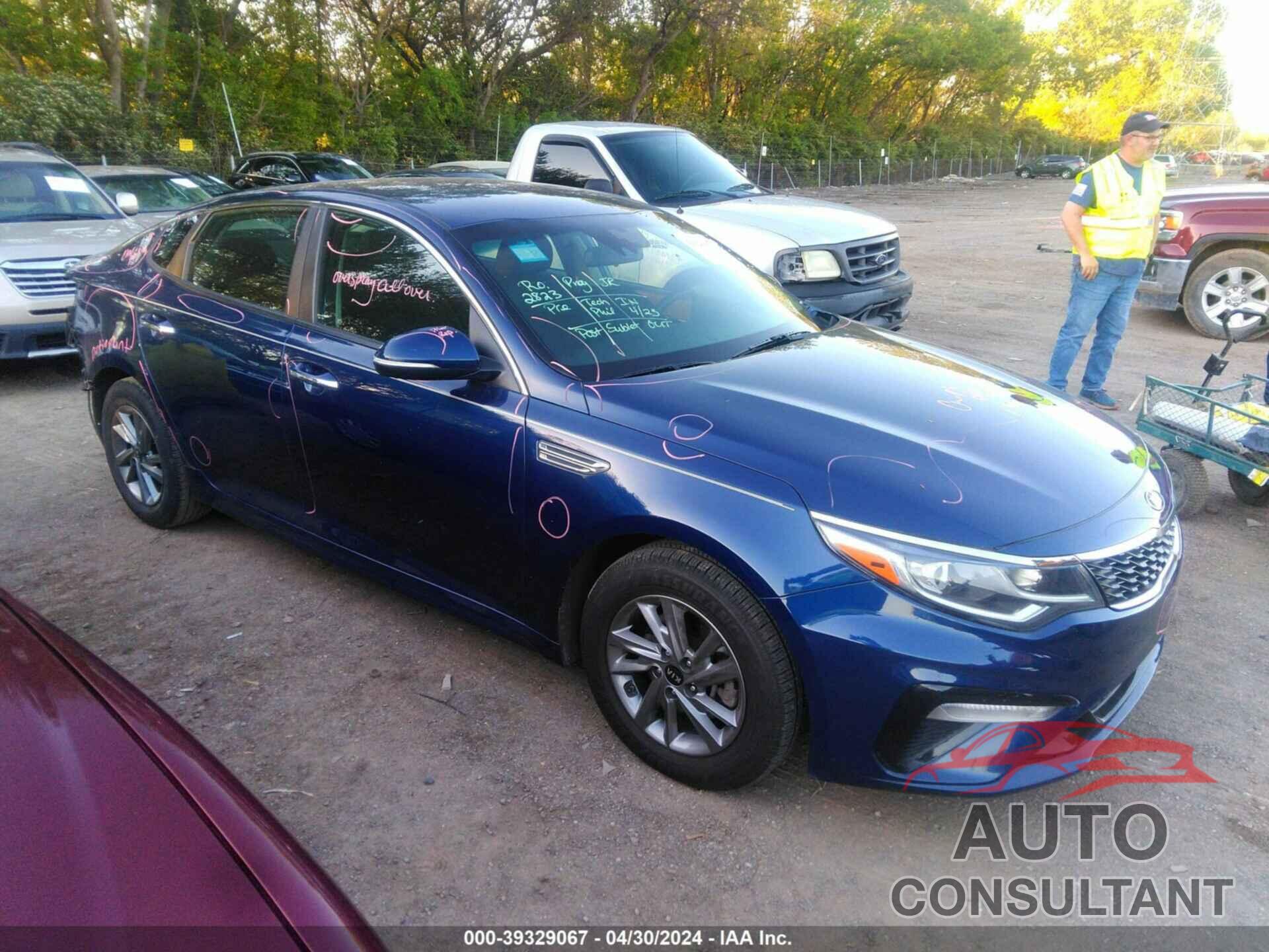 KIA OPTIMA 2020 - 5XXGT4L31LG410747