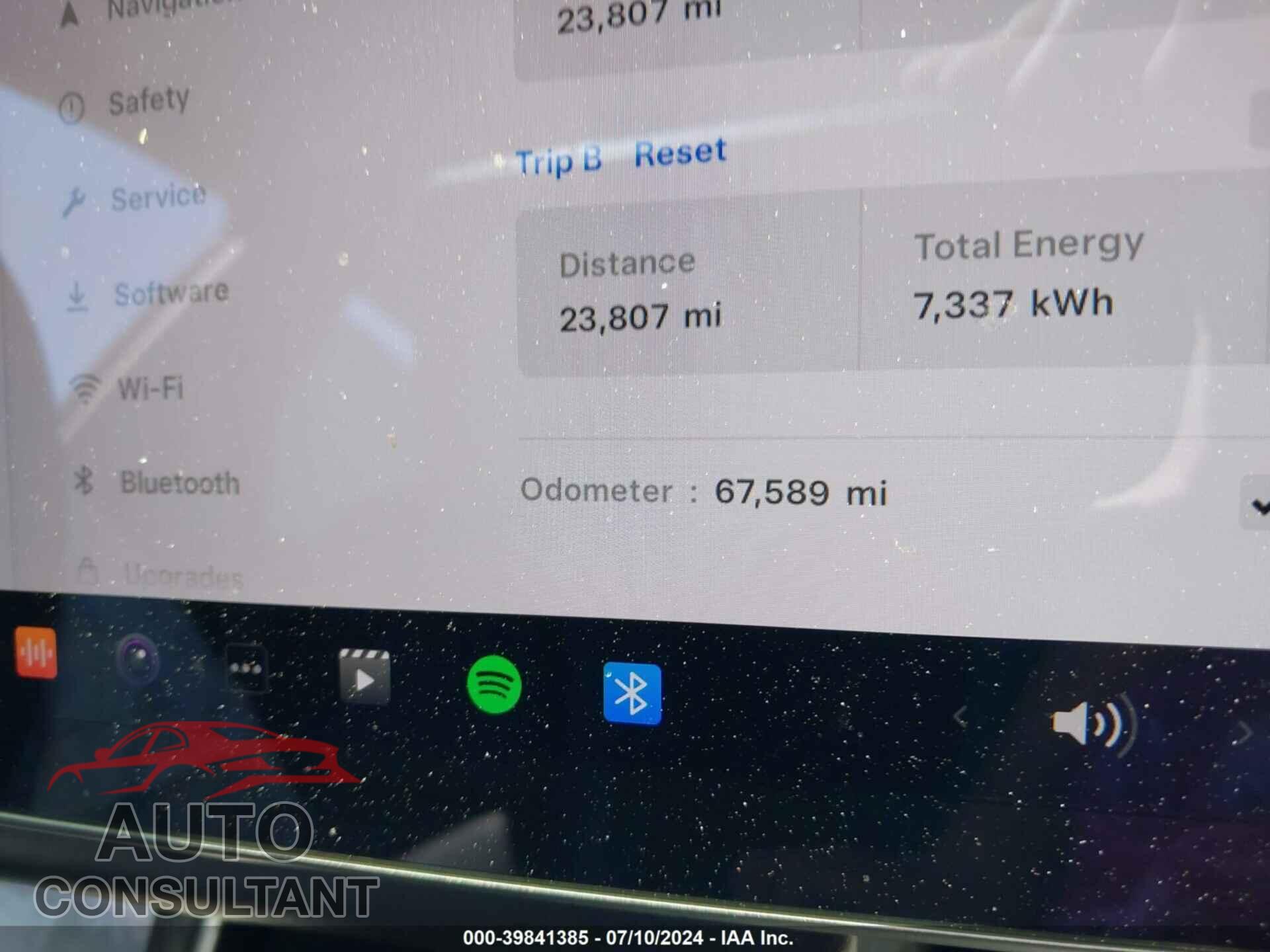 TESLA MODEL 3 2019 - 5YJ3E1EB7KF418042