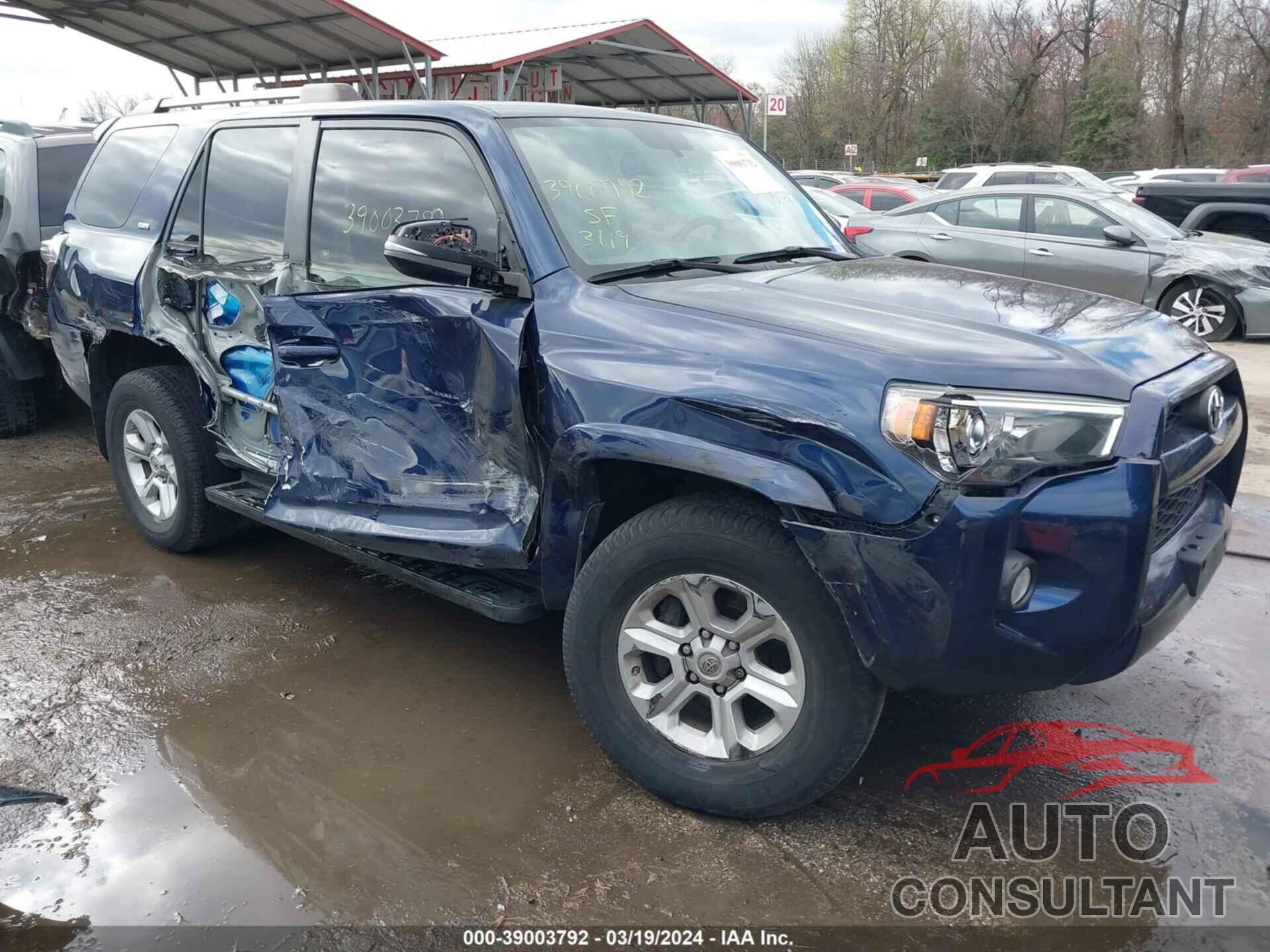 TOYOTA 4RUNNER 2019 - JTEBU5JR5K5695701