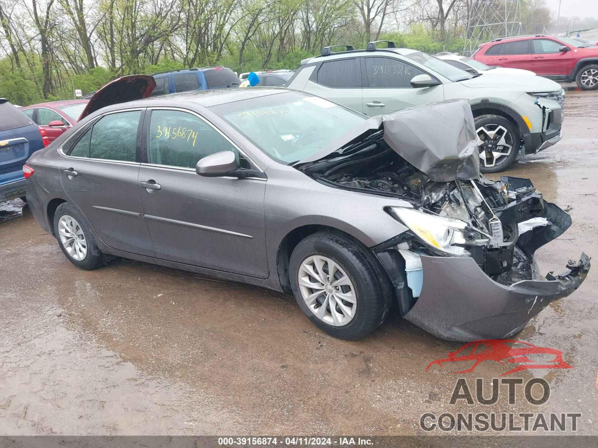 TOYOTA CAMRY 2016 - 4T4BF1FK3GR582850