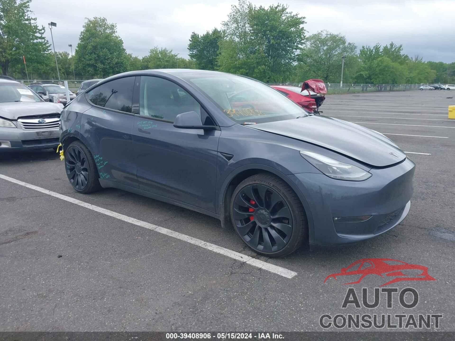 TESLA MODEL Y 2022 - 7SAYGDEF5NF466036