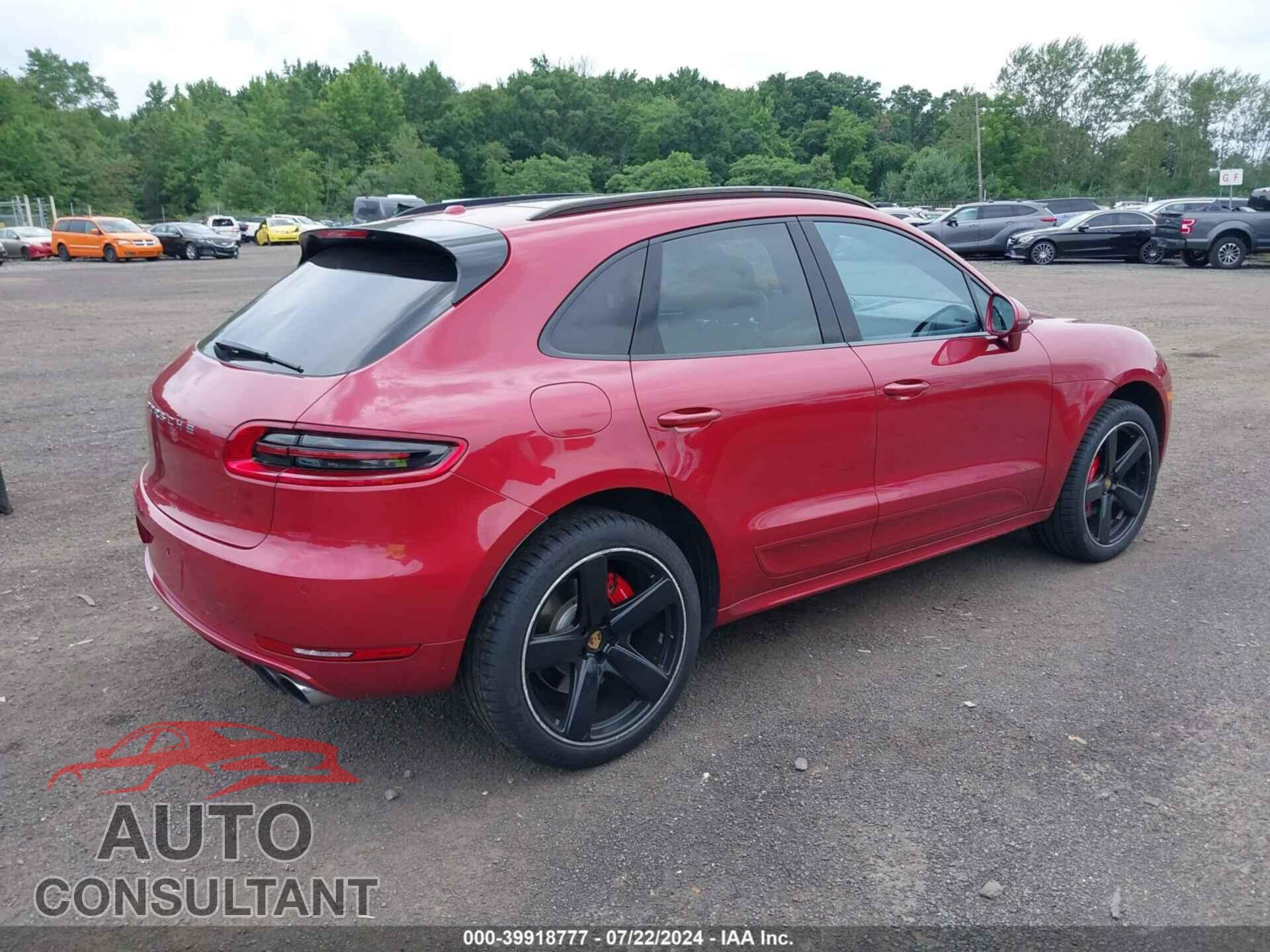 PORSCHE MACAN 2016 - WP1AF2A59GLB91725