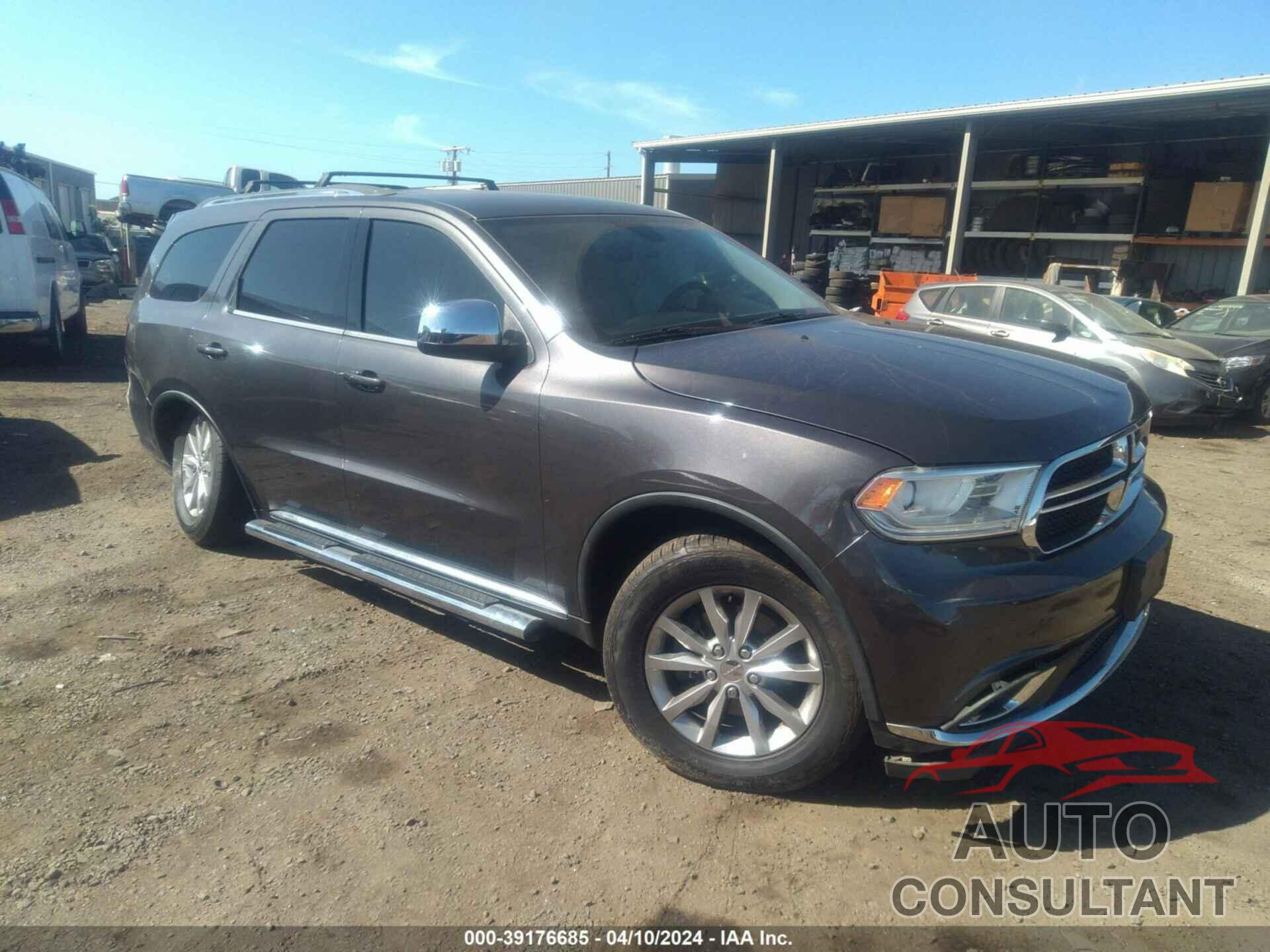 DODGE DURANGO 2017 - 1C4RDJAG0HC623383