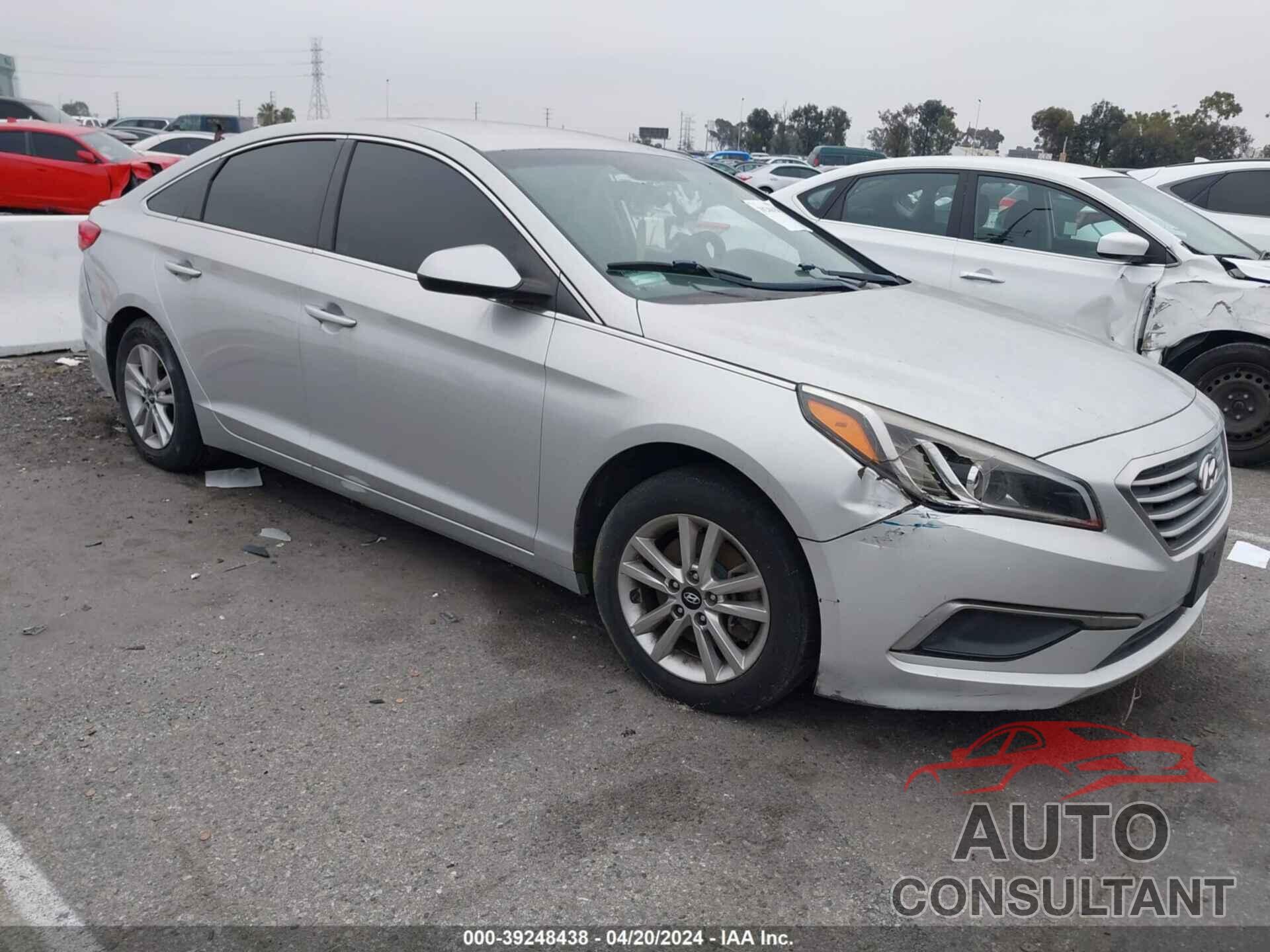 HYUNDAI SONATA 2017 - 5NPE24AFXHH574453