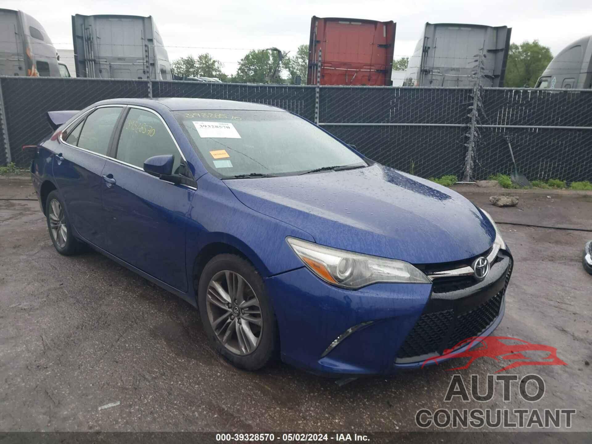 TOYOTA CAMRY 2016 - 4T1BF1FK6GU587955