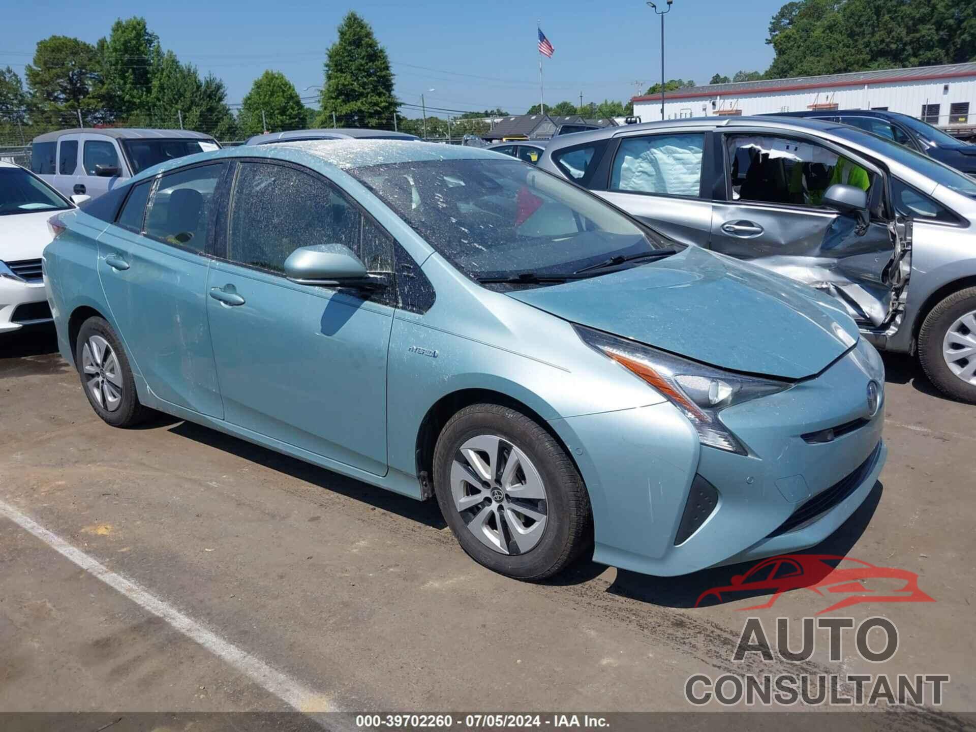 TOYOTA PRIUS 2017 - JTDKBRFUXH3044308