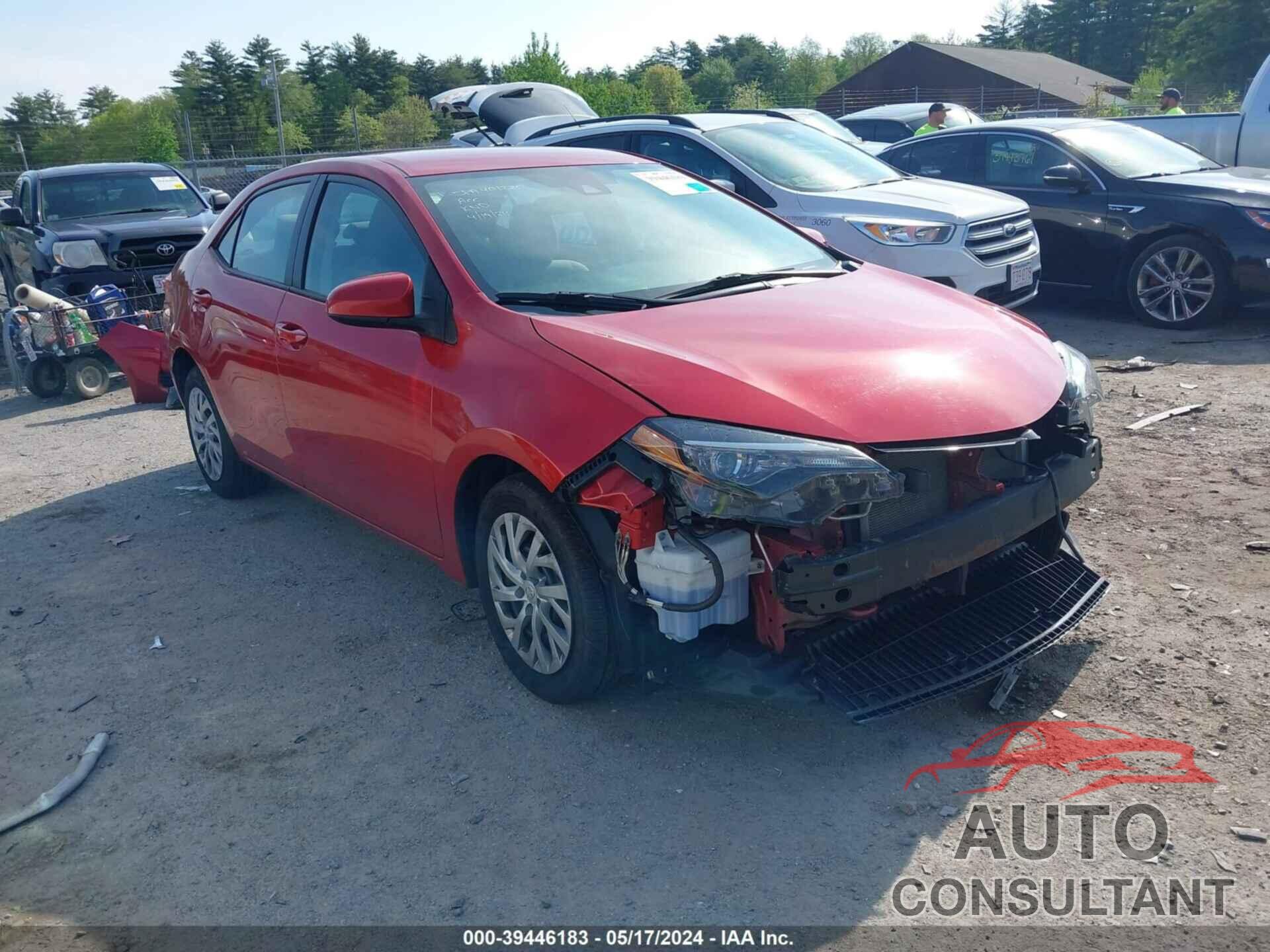 TOYOTA COROLLA 2017 - 2T1BURHE4HC896161