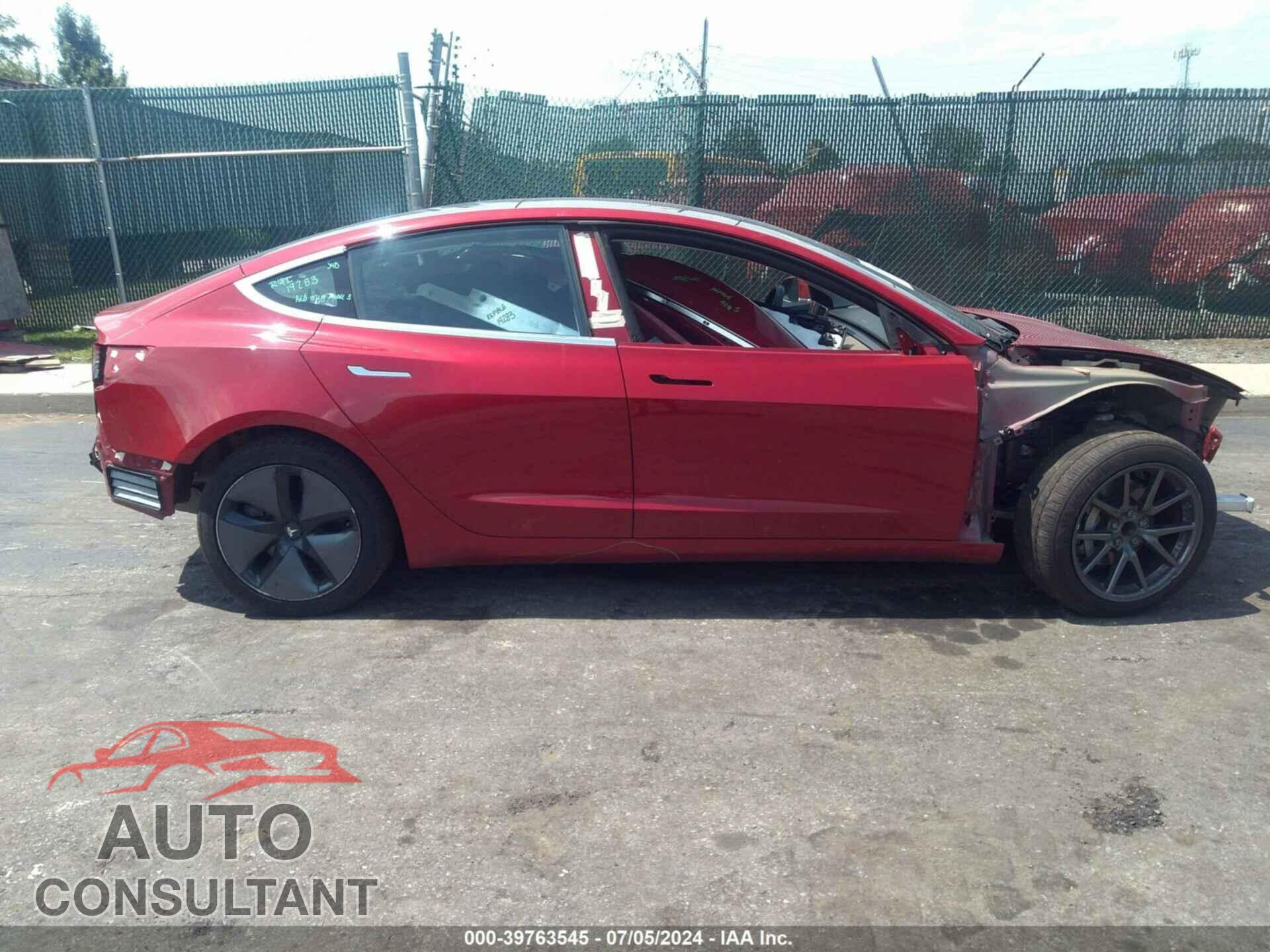 TESLA MODEL 3 2018 - 5YJ3E1EA2JF053324