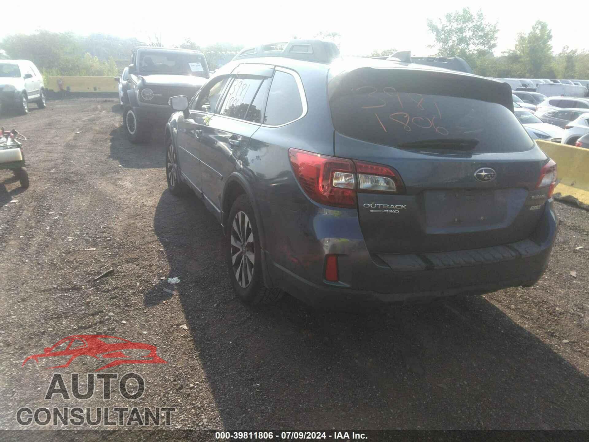 SUBARU OUTBACK 2017 - 4S4BSANC1H3211838