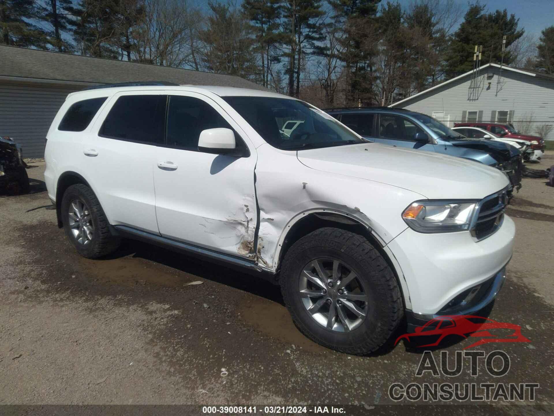 DODGE DURANGO 2017 - 1C4RDJAG7HC881030