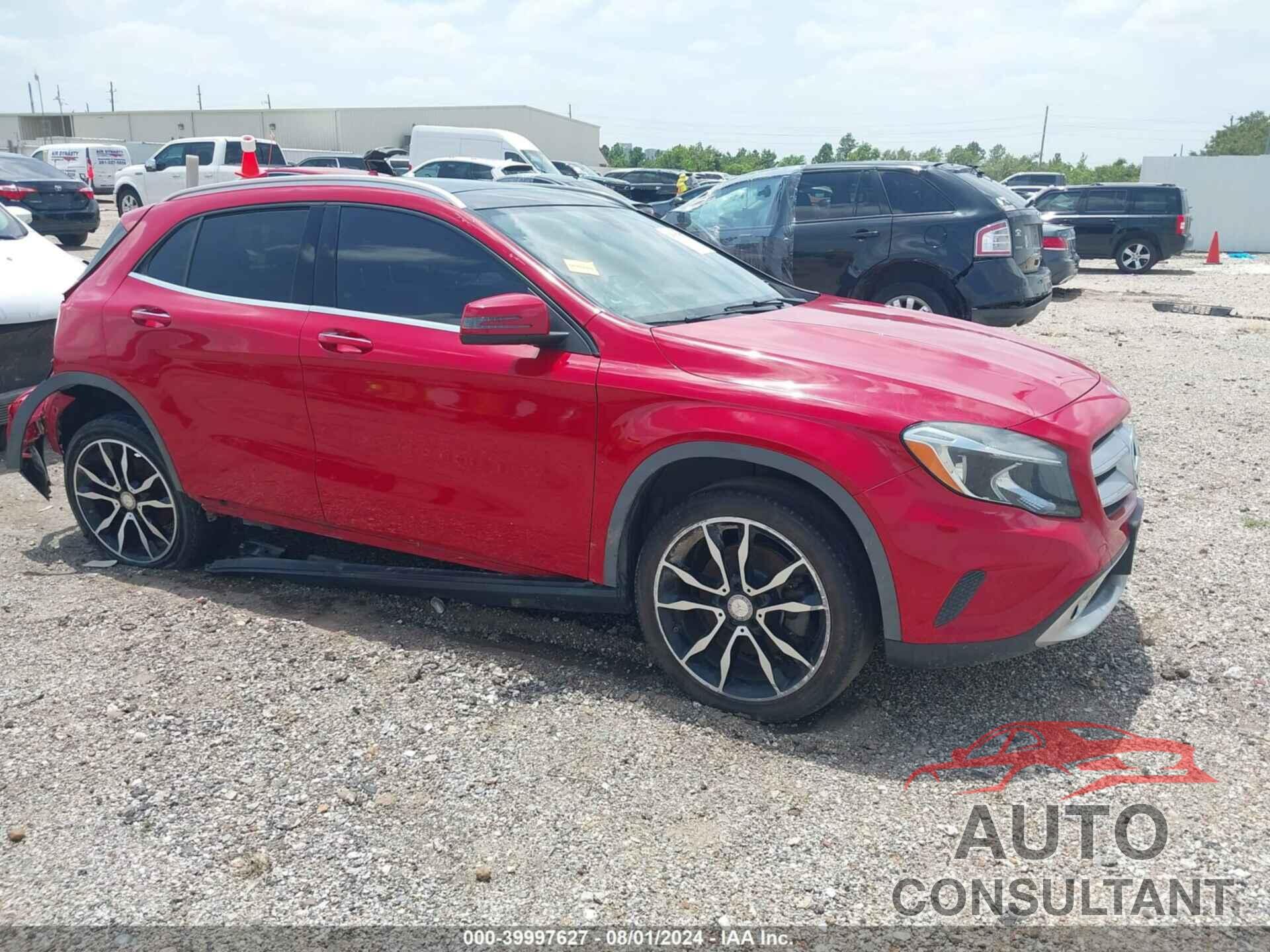 MERCEDES-BENZ GLA 250 2016 - WDCTG4EB2GJ232740