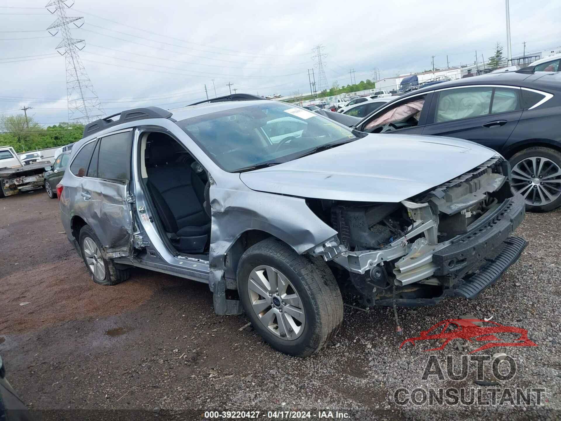 SUBARU OUTBACK 2017 - 4S4BSAHC6H3270086