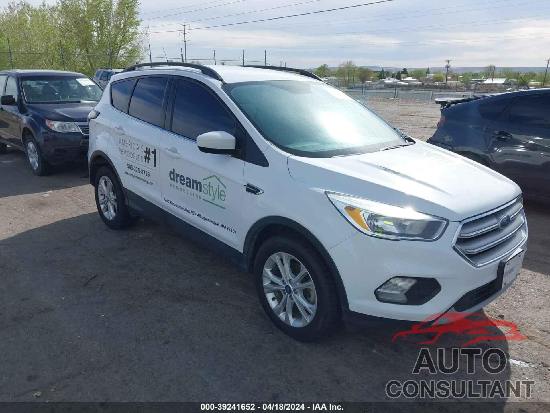 FORD ESCAPE 2018 - 1FMCU0GD3JUC19163