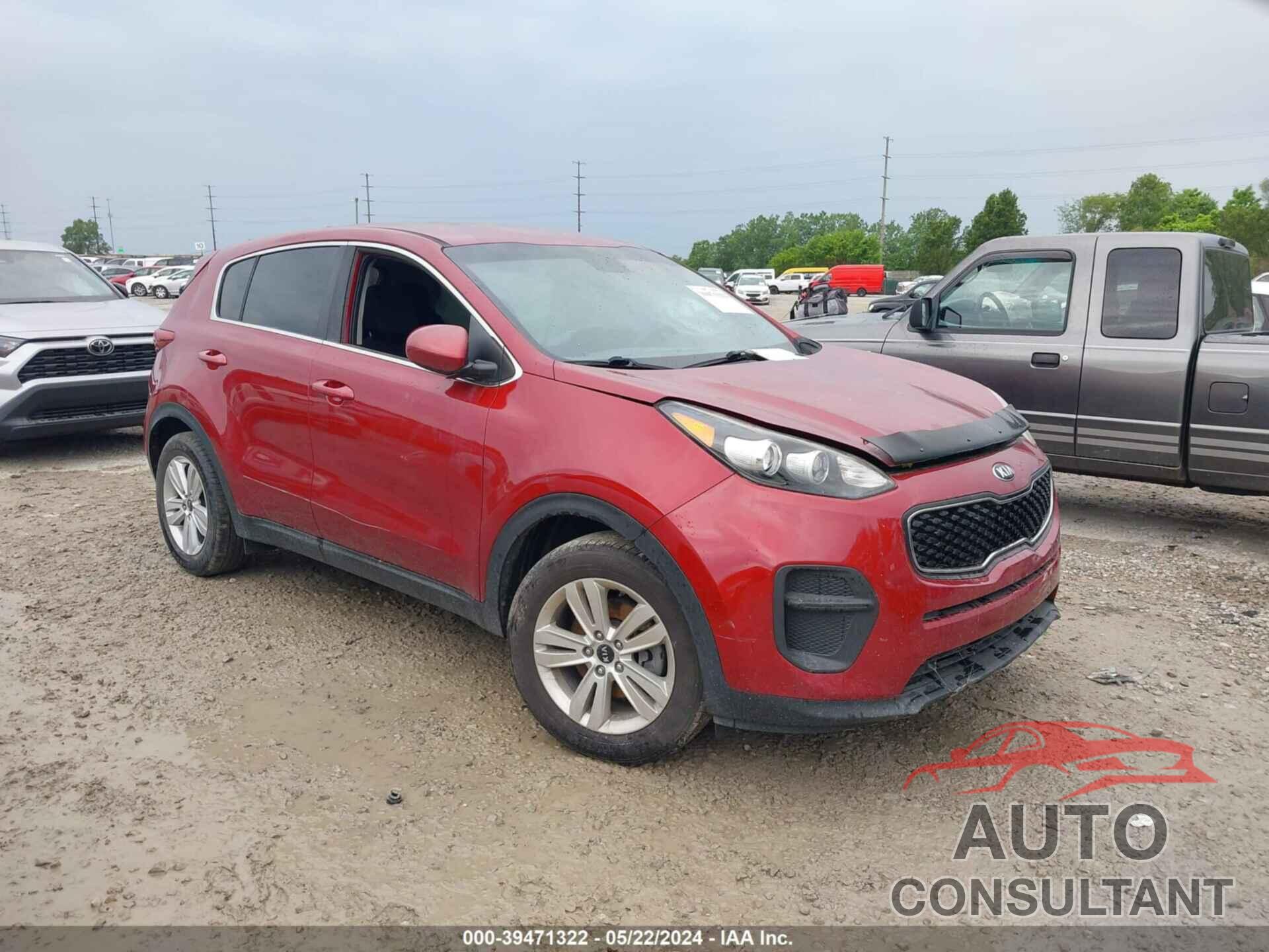 KIA SPORTAGE 2017 - KNDPM3AC6H7242033
