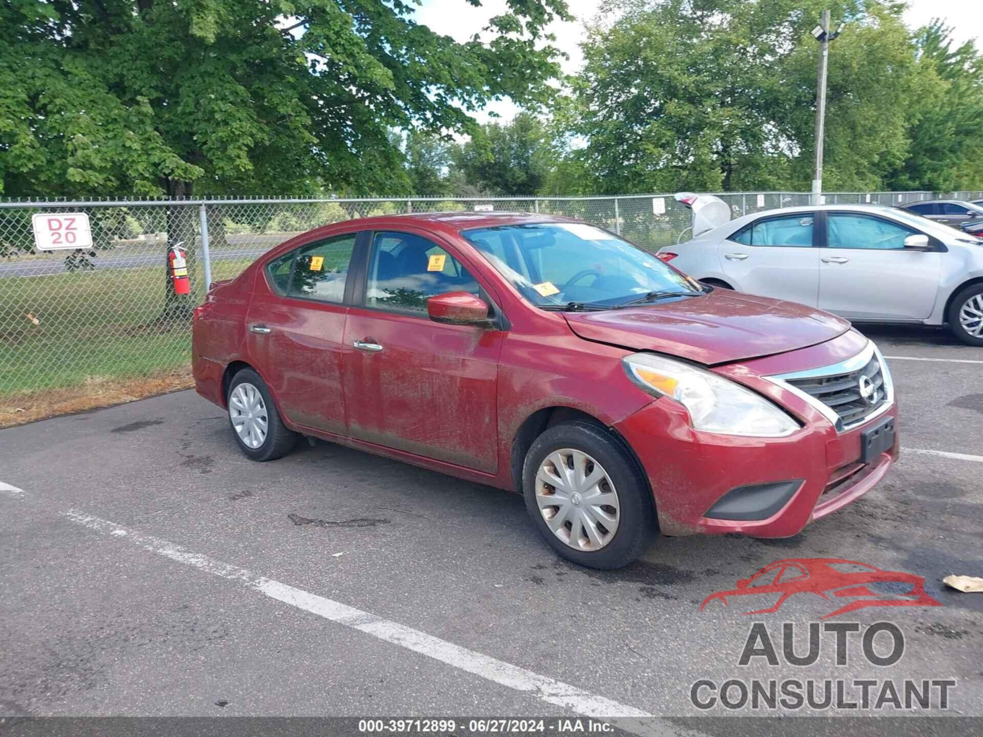 NISSAN VERSA 2016 - 3N1CN7AP2GL899415