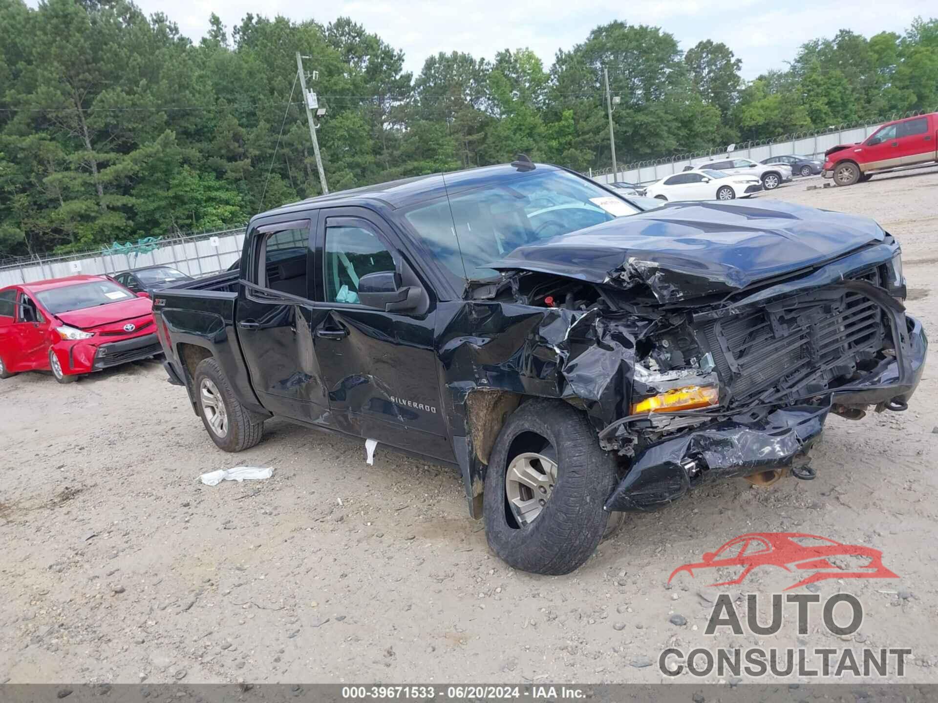 CHEVROLET SILVERADO 1500 2017 - 3GCUKREC7HG330938