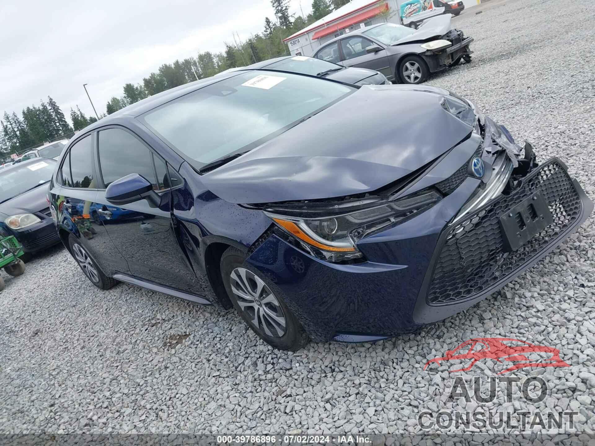 TOYOTA COROLLA 2022 - JTDEAMDE7NJ060214