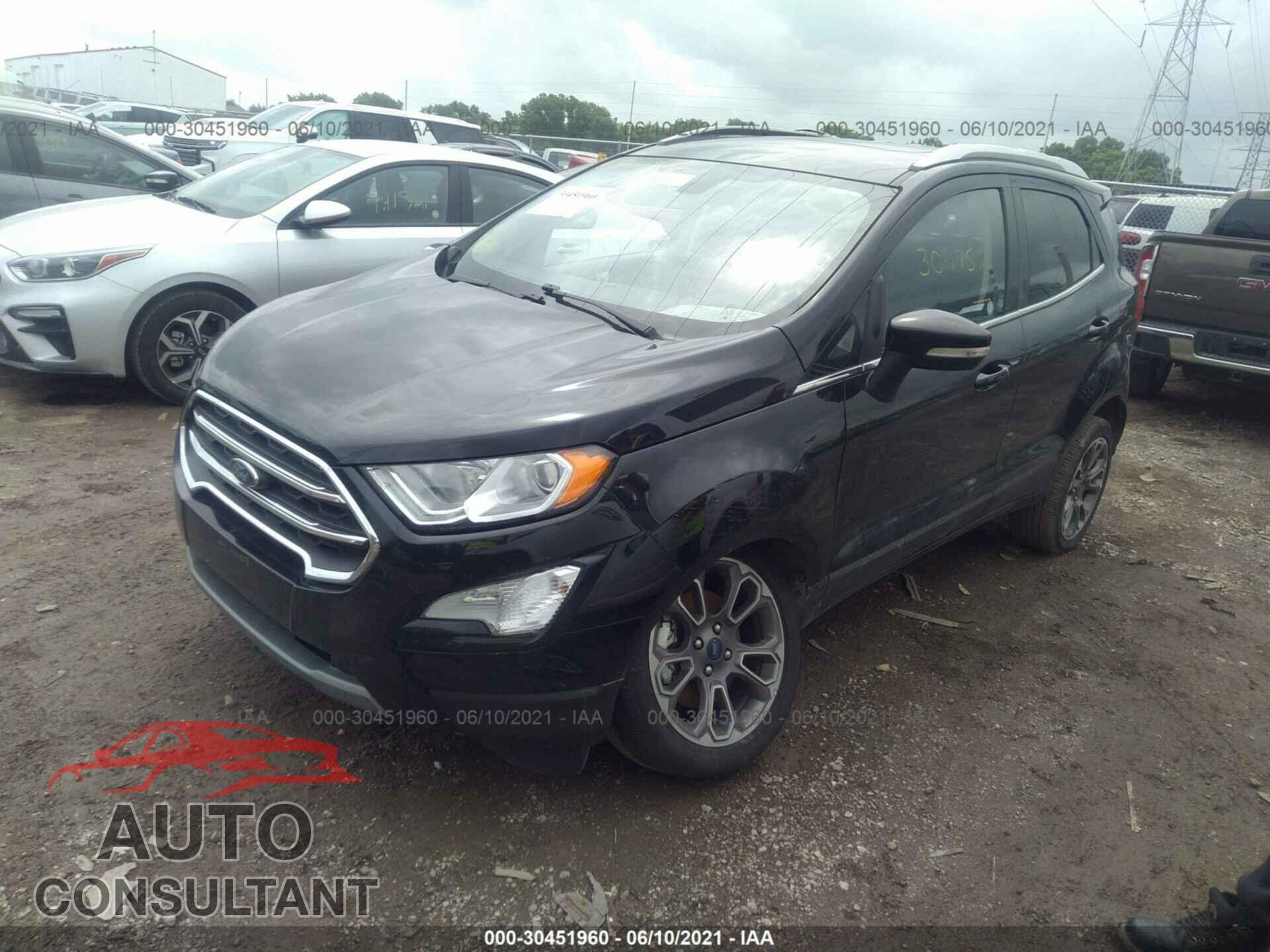 FORD ECOSPORT 2020 - MAJ6S3KL2LC334889