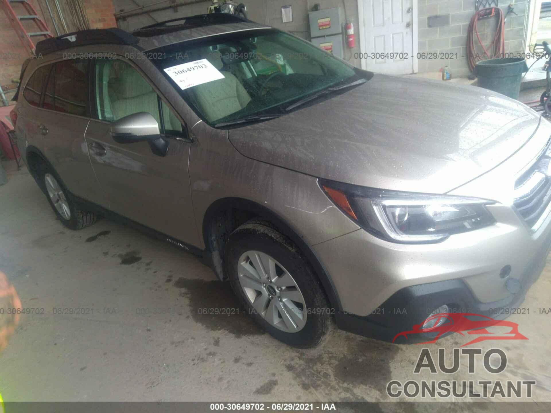 SUBARU OUTBACK 2019 - 4S4BSAHC9K3356354