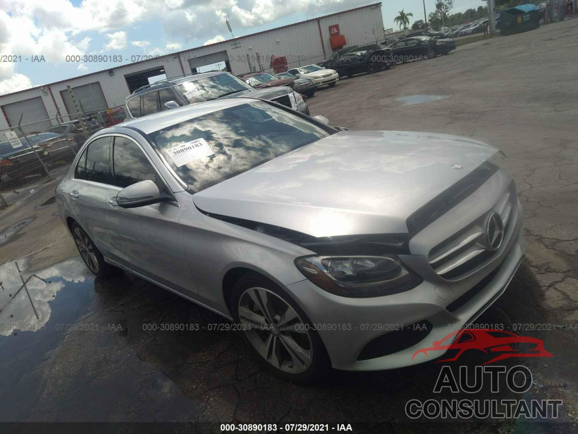 MERCEDES-BENZ C-CLASS 2016 - 55SWF4JB8GU120137