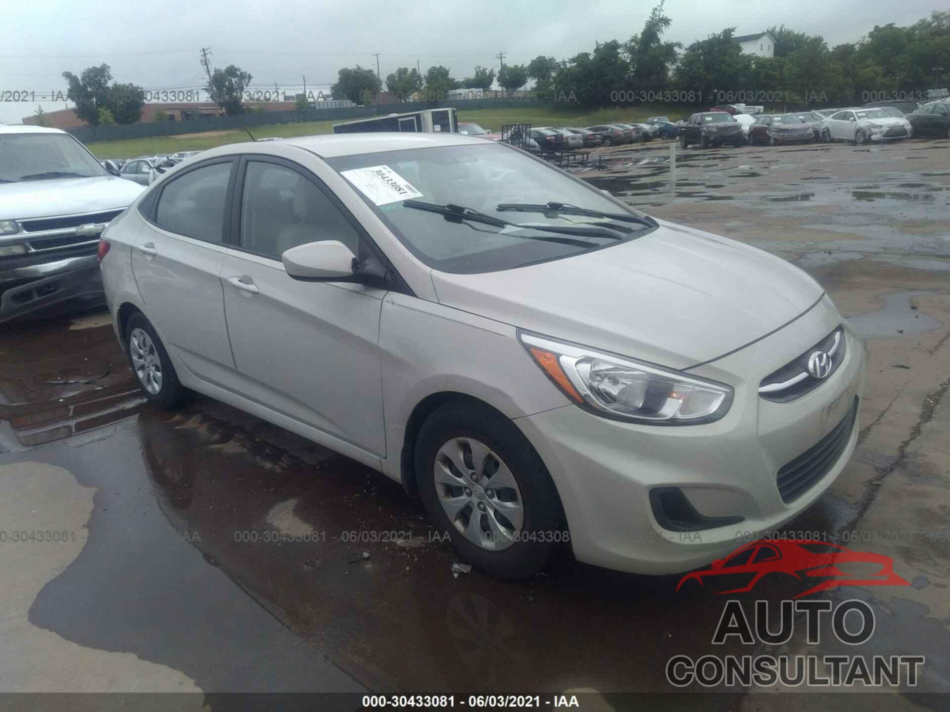 HYUNDAI ACCENT 2016 - KMHCT4AE4GU162346