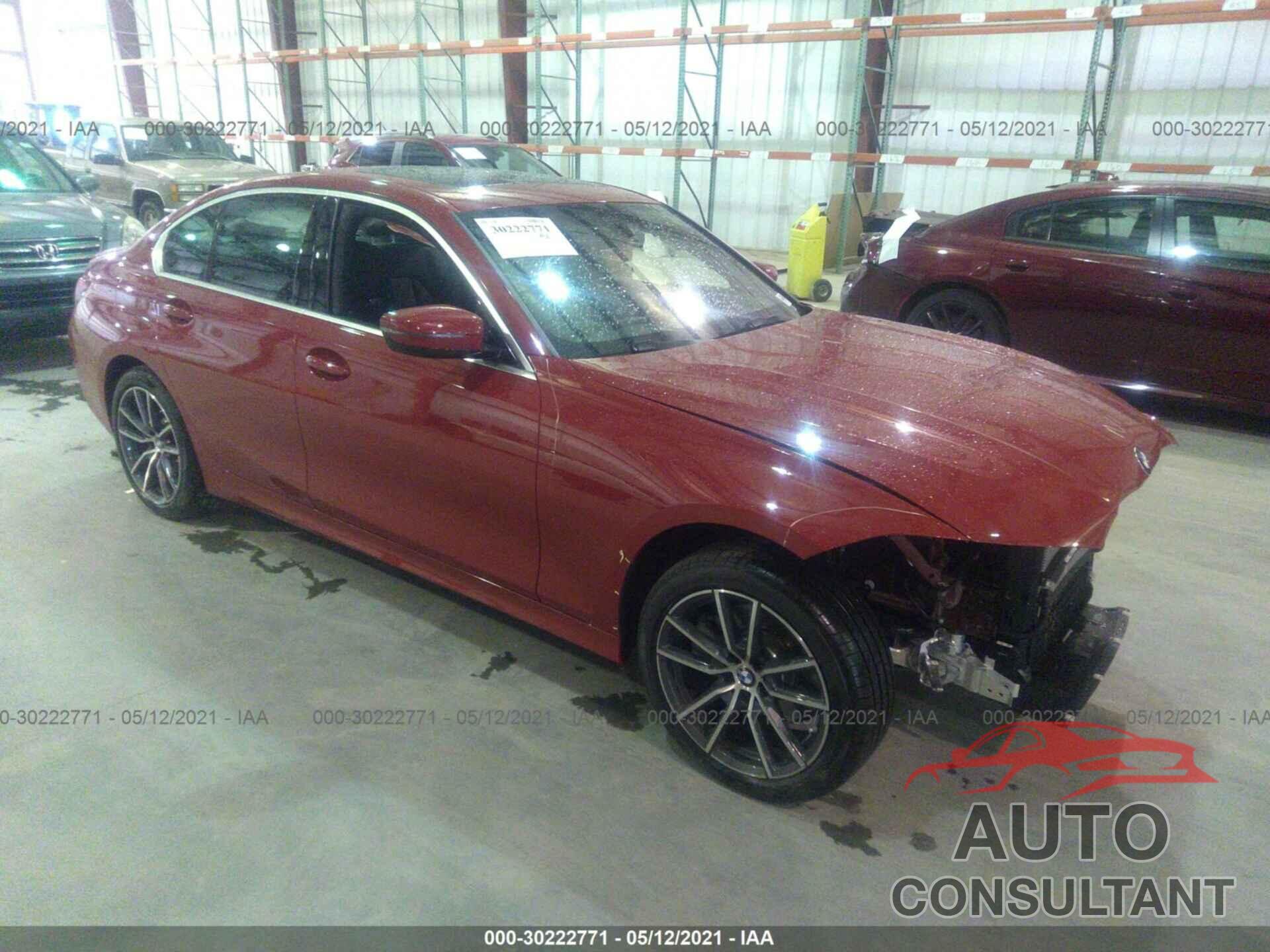 BMW 3 SERIES 2021 - 3MW5R7J00M8B83265