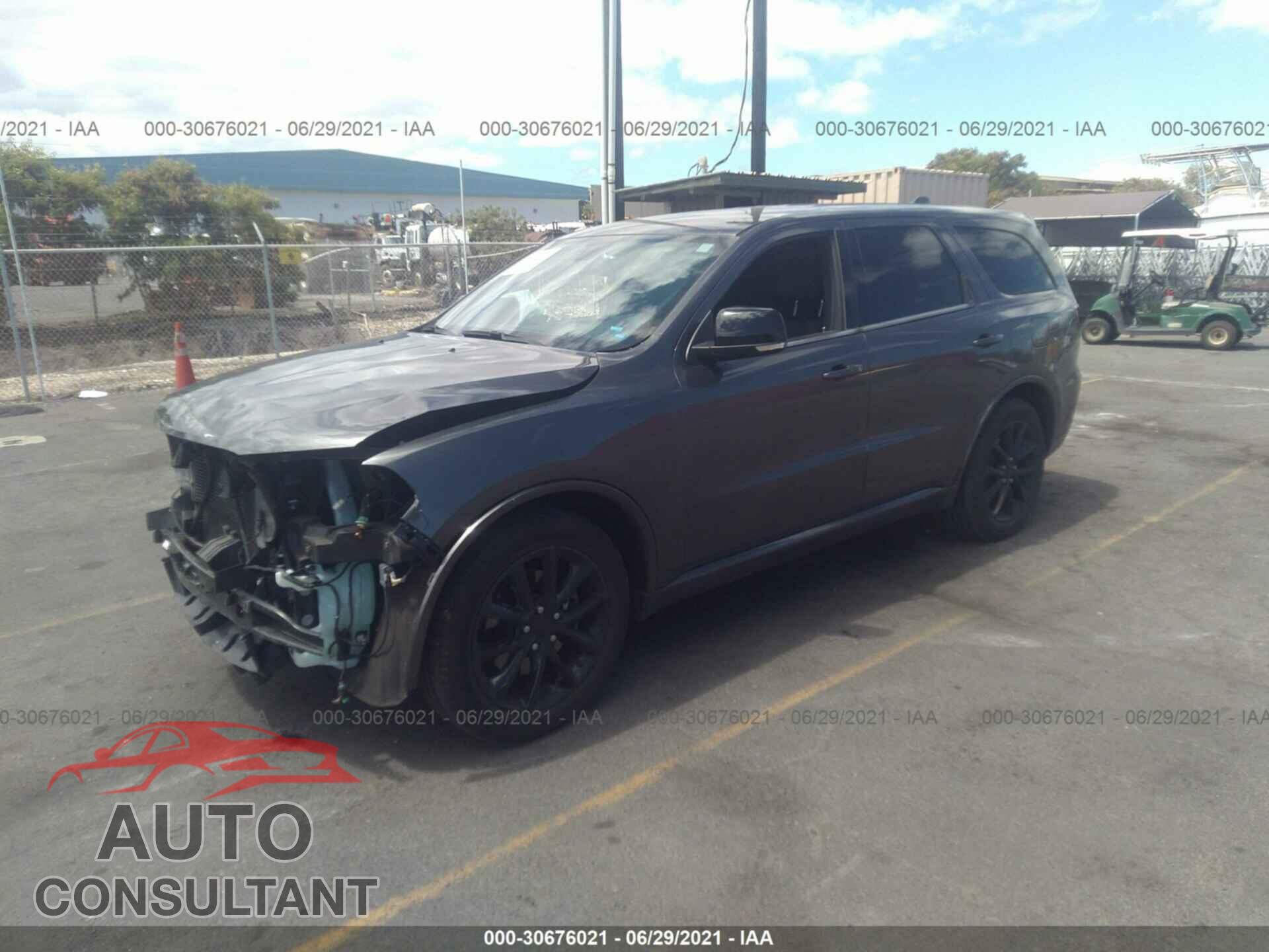 DODGE DURANGO 2017 - 1C4SDHCT0HC610721