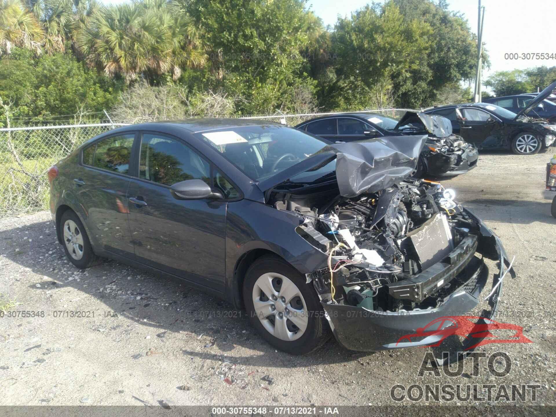 KIA FORTE 2016 - KNAFK4A60G5597093