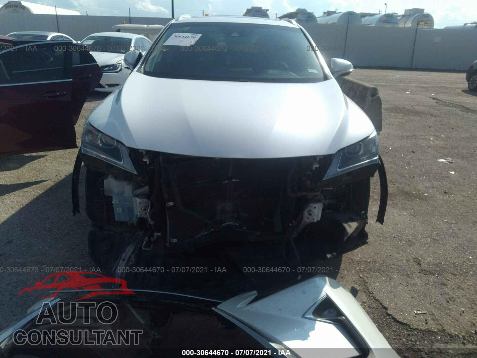 LEXUS RX 2017 - 2T2BGMCA6HC014112